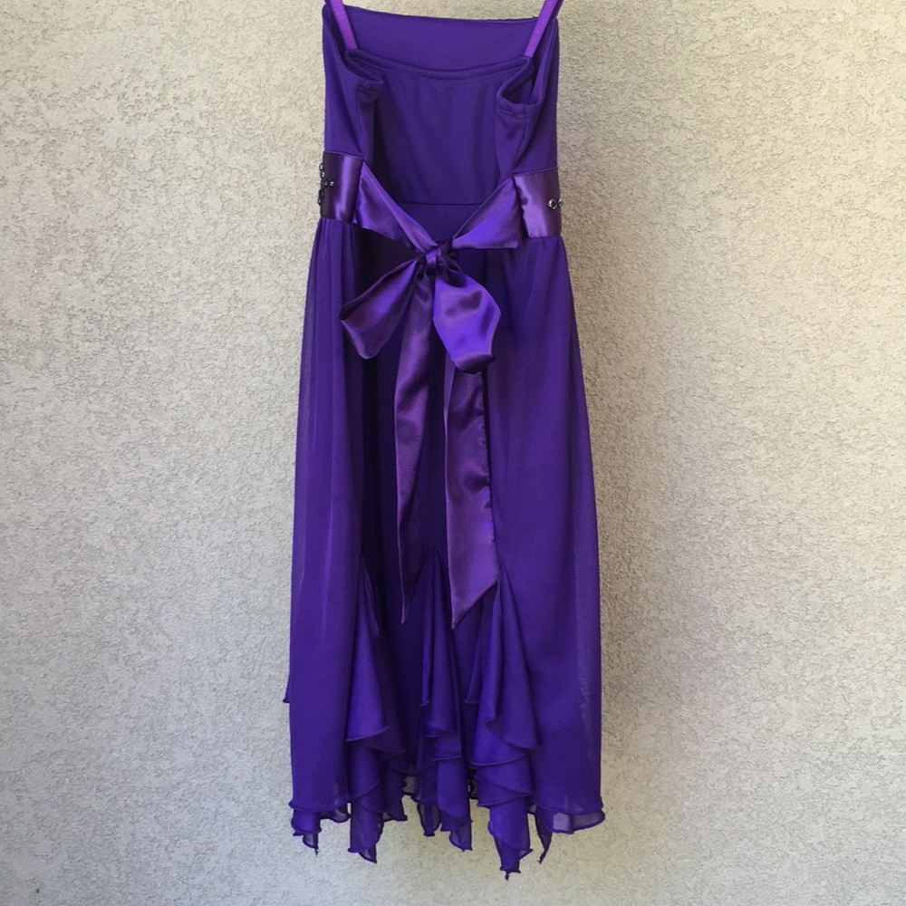 Amy’s Closet Deep Violet Formal Dress - Picture 4 of 7